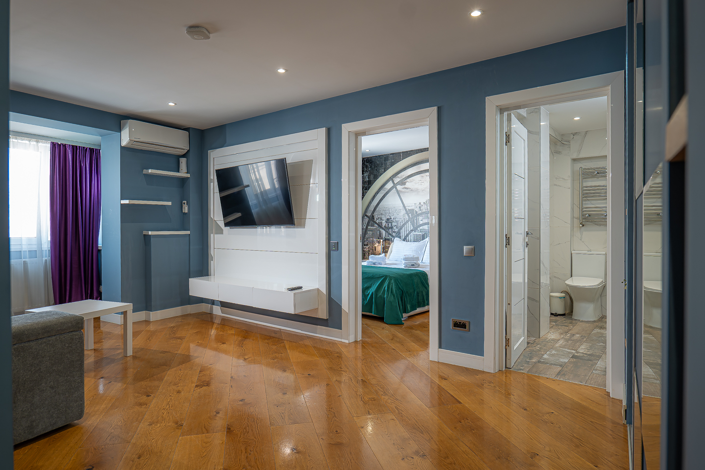 New York Design Apartment bedroom